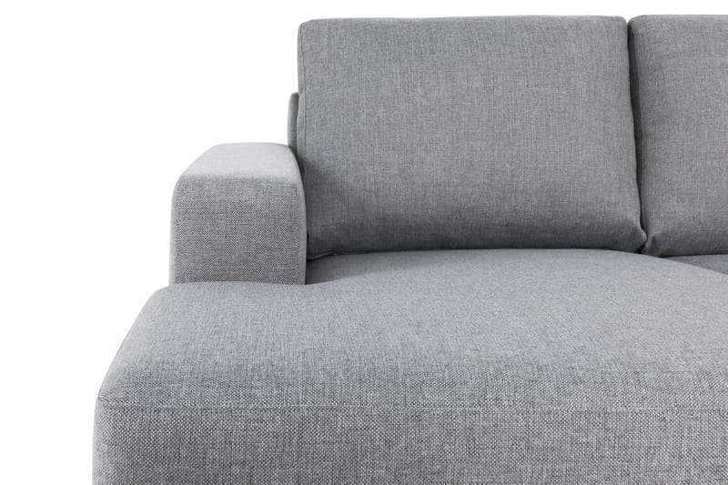 Crazy 6-sits Högervänd U-formad XX-Large Soffa med Divan och Schäslong i Tyg - Grå - Möbler - Vardagsrum - Soffor - U-soffor