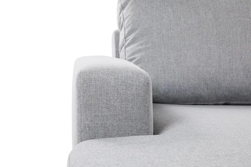 Crazy 6-sits Högervänd U-formad XX-Large Soffa med Divan och Schäslong i Tyg - Grå - Möbler - Vardagsrum - Soffor - U-soffor