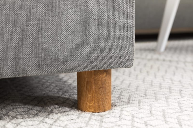 Crazy 6-sits Högervänd U-formad XX-Large Soffa med Divan och Schäslong i Tyg - Grå - Möbler - Vardagsrum - Soffor - U-soffor