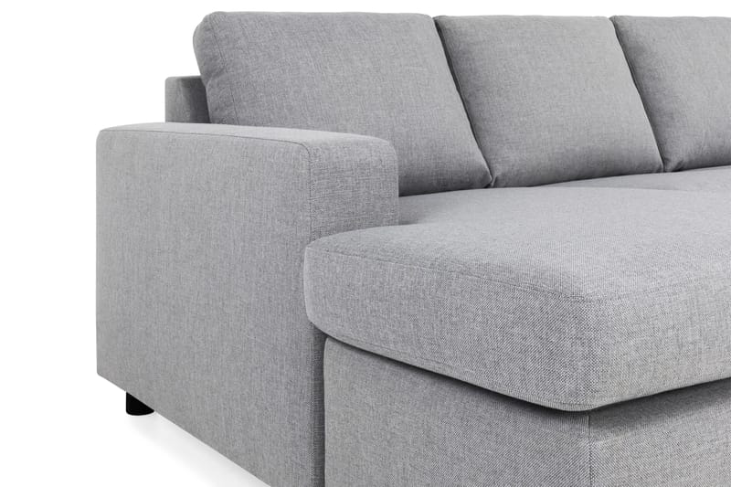 Crazy 6-sits Högervänd U-formad XX-Large Soffa med Divan och Schäslong i Tyg - Grå - Möbler - Vardagsrum - Soffor - U-soffor