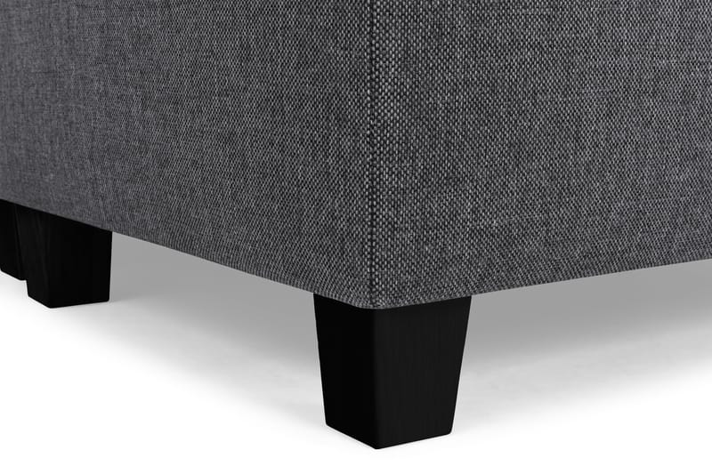Crazy 6-sits Högervänd U-formad XX-Large Soffa med Divan och Schäslong i Tyg - Mörkgrå - Möbler - Vardagsrum - Soffor - U-soffor