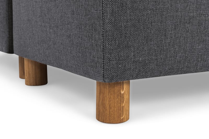 Crazy 6-sits Högervänd U-formad XX-Large Soffa med Divan och Schäslong i Tyg - Mörkgrå - Möbler - Vardagsrum - Soffor - U-soffor