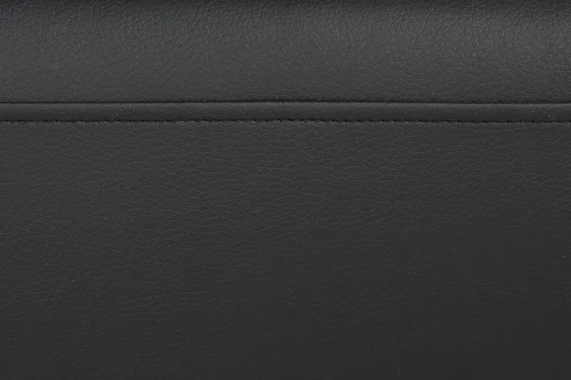 Crazy 6-sits Vänstervänd U-formad XX-Large Soffa med Divan och Schäslong i Konstläder - Svart - Möbler - Vardagsrum - Soffor - Skinnsoffor