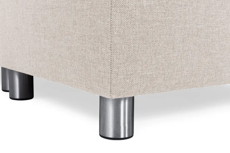 Crazy 6-sits Vänstervänd U-formad XX-Large Soffa med Divan och Schäslong i Tyg - Beige - Möbler - Vardagsrum - Soffor - U-soffor