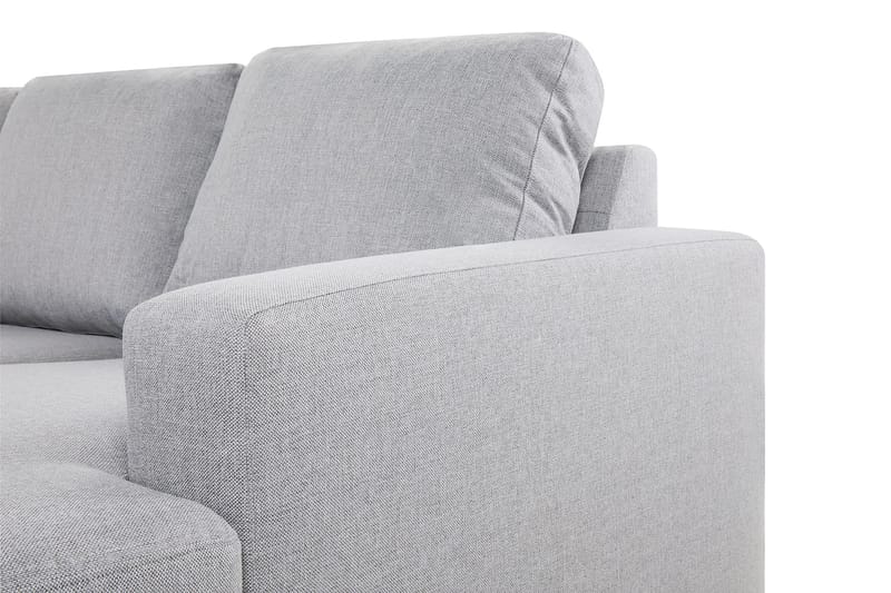 Crazy 6-sits Vänstervänd U-formad XX-Large Soffa med Divan och Schäslong i Tyg - Grå - Möbler - Vardagsrum - Soffor - U-soffor