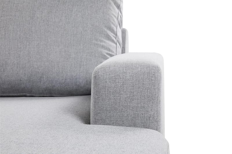 Crazy 6-sits Vänstervänd U-formad XX-Large Soffa med Divan och Schäslong i Tyg - Grå - Möbler - Vardagsrum - Soffor - U-soffor
