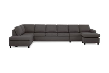 Crazy 6-sits Vänstervänd U-formad XX-Large Soffa med Divan och Schäslong i Tyg