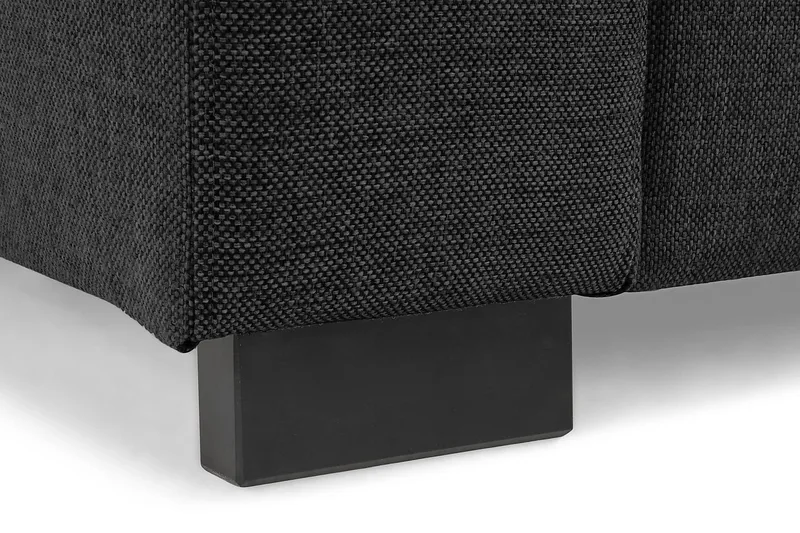 Crazy 6-sits Vänstervänd U-formad XX-Large Soffa med Divan och Schäslong i Tyg - Mörkgrå - Möbler - Vardagsrum - Soffor - U-soffor