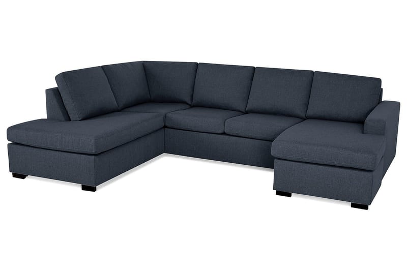 Crazy U-soffa Large Divan Höger - Mörkblå - Möbler - Vardagsrum - Soffor - U-soffor