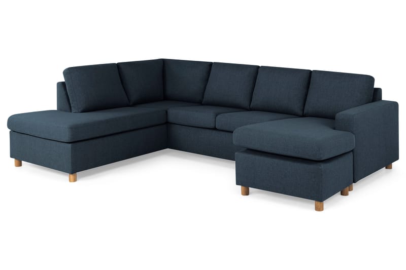 Crazy U-soffa Large Divan Höger - Mörkblå - Möbler - Vardagsrum - Soffor - U-soffor