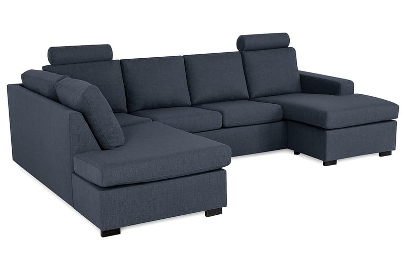 Crazy U-soffa Large Divan Höger - Mörkblå - Möbler - Vardagsrum - Soffor - U-soffor