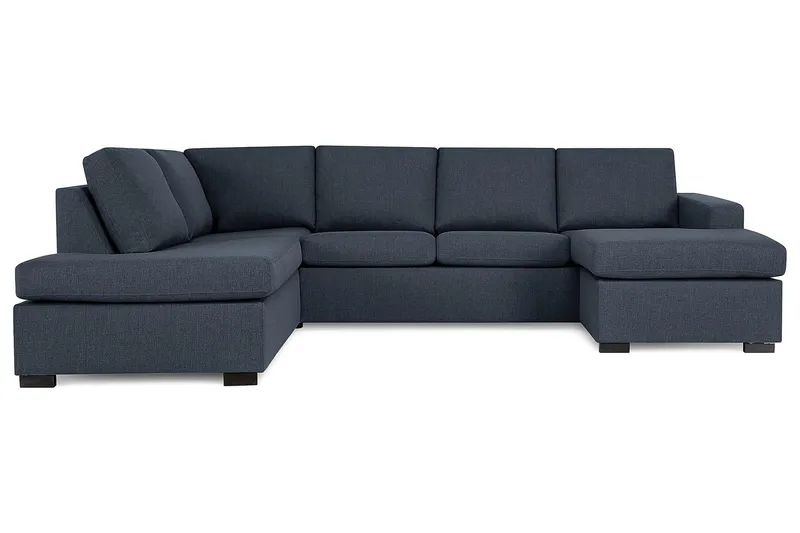 Crazy U-soffa Large Divan Höger - Mörkblå - Möbler - Vardagsrum - Soffor - U-soffor