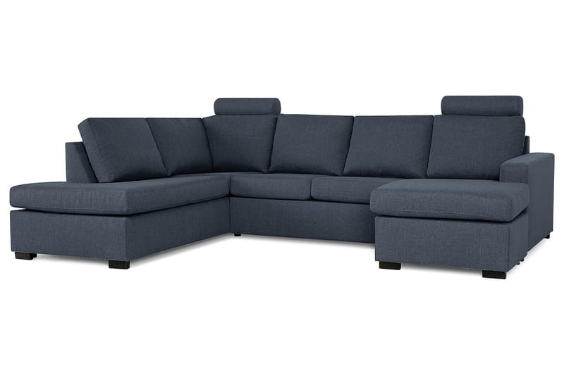 Crazy U-soffa Large Divan Höger - Mörkblå - Möbler - Vardagsrum - Soffor - U-soffor