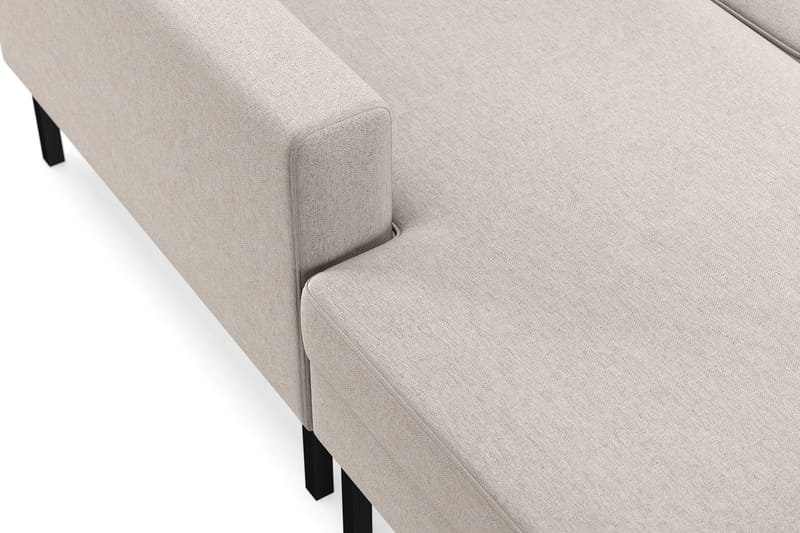 Frillestad 4-sits Högervänd U-formad Soffa med Divan och Schäslong i Tyg - Beige - Möbler - Vardagsrum - Soffor - U-soffor