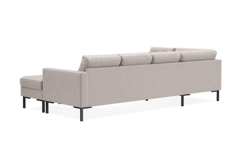 Frillestad 4-sits Vänstervänd U-formad Soffa med Divan och Schäslong i Tyg - Beige - Möbler - Vardagsrum - Soffor - U-soffor