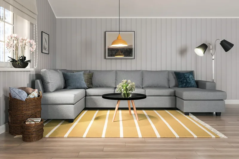 Houston U-soffa Large med Divan Höger - Möbler - Vardagsrum - Soffor - U-soffor