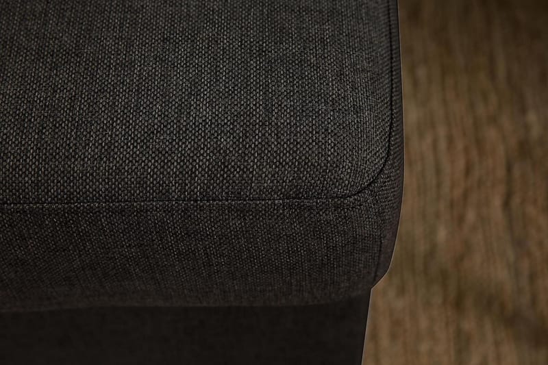 JAN U-soffa Large med Divan Höger Mörkgrå - Möbler - Vardagsrum - Soffor - U-soffor