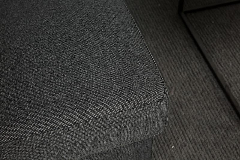 JAN U-soffa Large med Divan Höger Mörkgrå - Möbler - Vardagsrum - Soffor - U-soffor