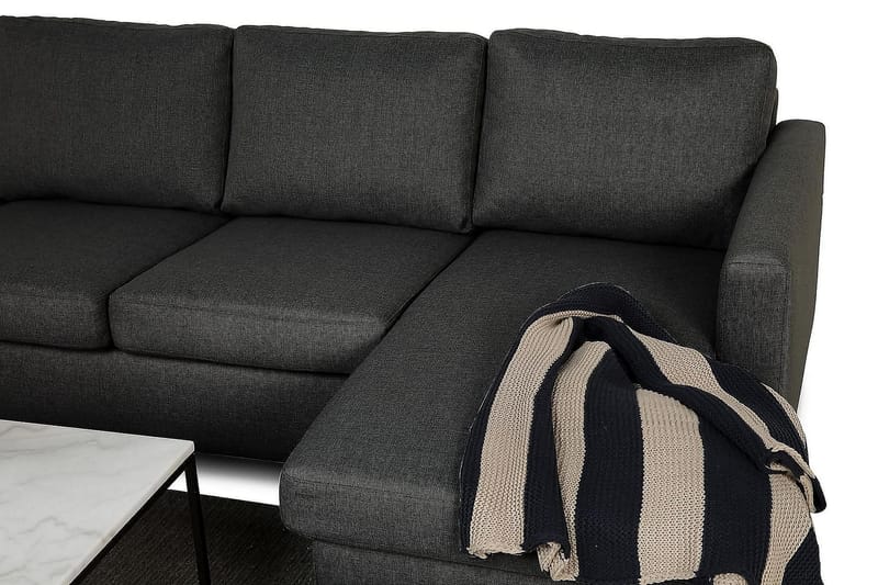 JAN U-soffa Large med Divan Höger Mörkgrå - Möbler - Vardagsrum - Soffor - U-soffor