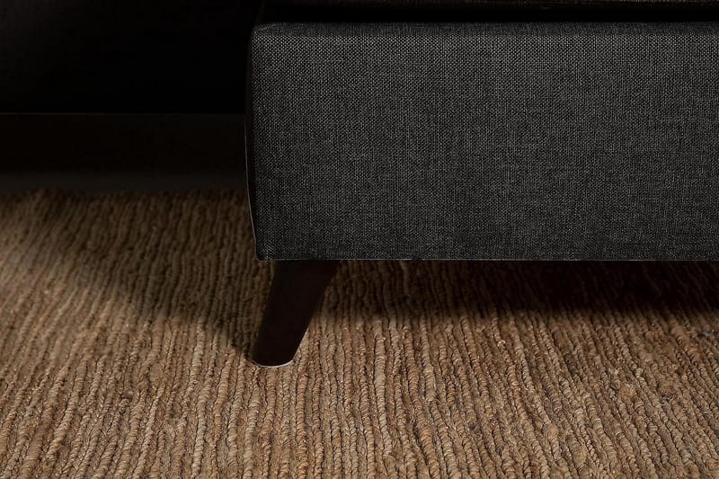 JAN U-soffa Large med Divan Höger Mörkgrå - Möbler - Vardagsrum - Soffor - U-soffor