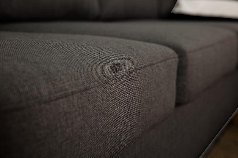 JAN U-soffa Large med Divan Vänster Mörkgrå - U-soffor