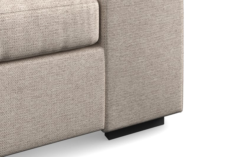 Link 4-sits U-formad Soffa med dubbeldivan i Tyg - Beige - Möbler - Vardagsrum - Soffor - U-soffor
