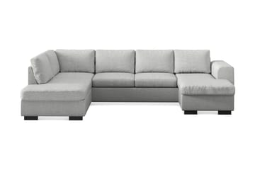 Link 4-sits Vänstervänd U-formad X-Large Soffa med Divan och Schäslong i Tyg