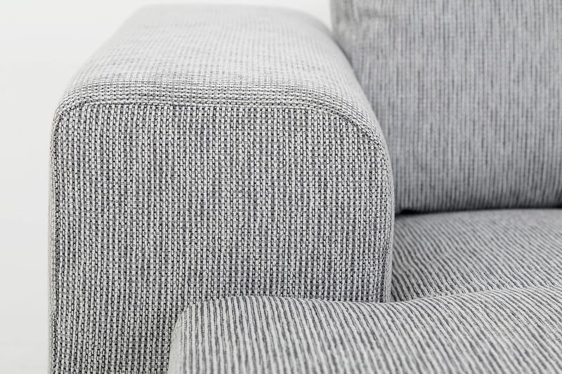 Link 5-sits Högervänd U-formad X-Large Soffa med Divan och Schäslong i Tyg - Ljusgrå - Möbler - Vardagsrum - Soffor - U-soffor
