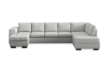 Link 5-sits Högervänd U-formad XX-Large Soffa med Divan och Schäslong i Tyg