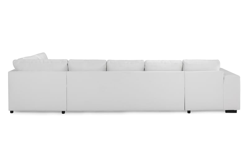 Link 5-sits Högervänd U-formad XX-Large Soffa med Divan och Schäslong i Tyg - Vit - Möbler - Vardagsrum - Soffor - U-soffor