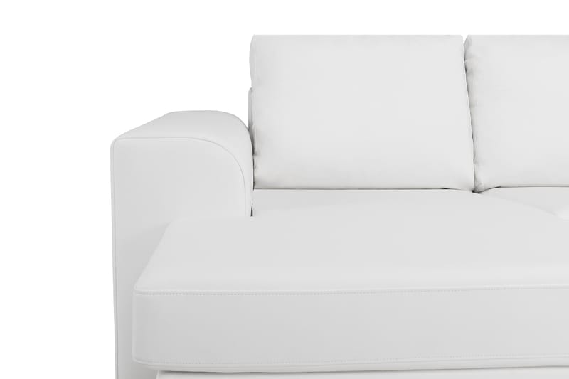 Link 5-sits Högervänd U-formad XX-Large Soffa med Divan och Schäslong i Tyg - Vit - Möbler - Vardagsrum - Soffor - U-soffor