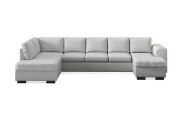 Link 5-sits Vänstervänd U-formad XX-Large Soffa med Divan och Schäslong i Tyg