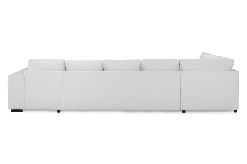 Link 5-sits Vänstervänd U-formad XX-Large Soffa med Divan och Schäslong i Tyg - Vit - Möbler - Vardagsrum - Soffor - U-soffor