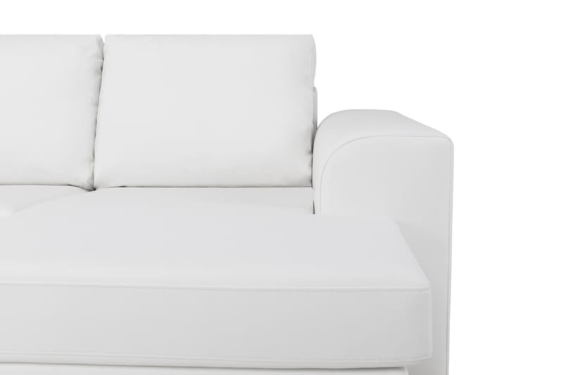 Link 5-sits Vänstervänd U-formad XX-Large Soffa med Divan och Schäslong i Tyg - Vit - Möbler - Vardagsrum - Soffor - U-soffor