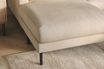 Menard 4-sits Högervänd Stor U-formad Djup Soffa med Divan och Schäslong i Manchester - Beige - Möbler - Vardagsrum - Soffor - U-soffor