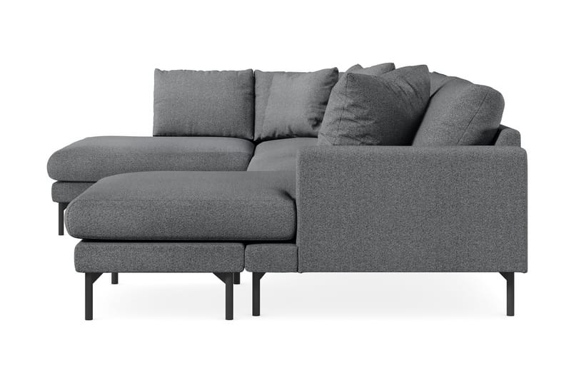 Menard 5-sits U-Soffa Mörkgrå - Möbler - Vardagsrum - Soffor - U-soffor