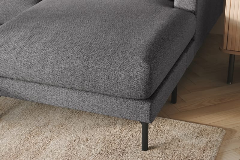 Menard 5-sits U-Soffa Mörkgrå - Möbler - Vardagsrum - Soffor - U-soffor