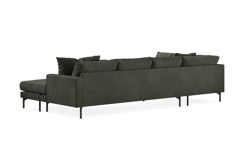 Menard 5-sits U-Soffa Mörkgrön - Möbler - Vardagsrum - Soffor - U-soffor