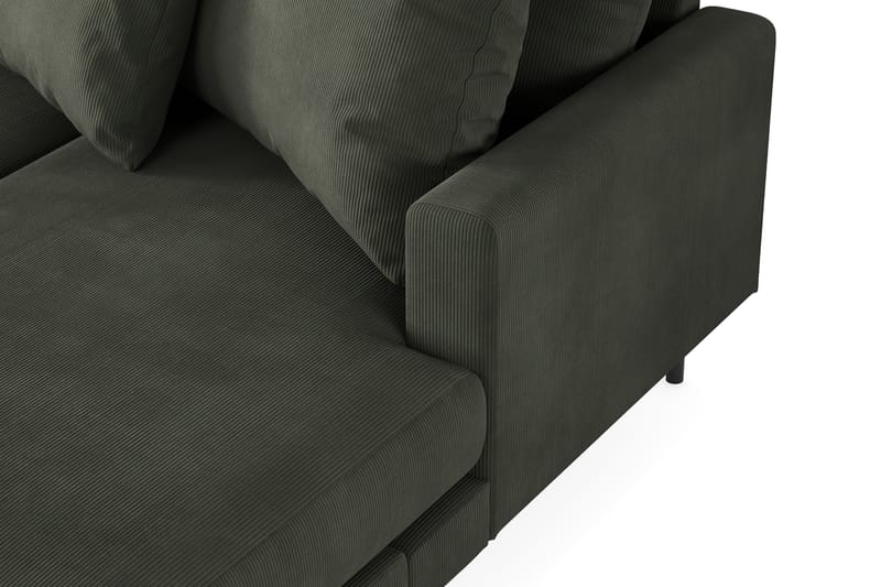 Menard 5-sits U-Soffa Mörkgrön - Möbler - Vardagsrum - Soffor - U-soffor