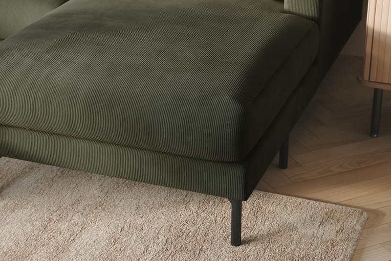 Menard 5-sits U-Soffa Mörkgrön - Möbler - Vardagsrum - Soffor - U-soffor