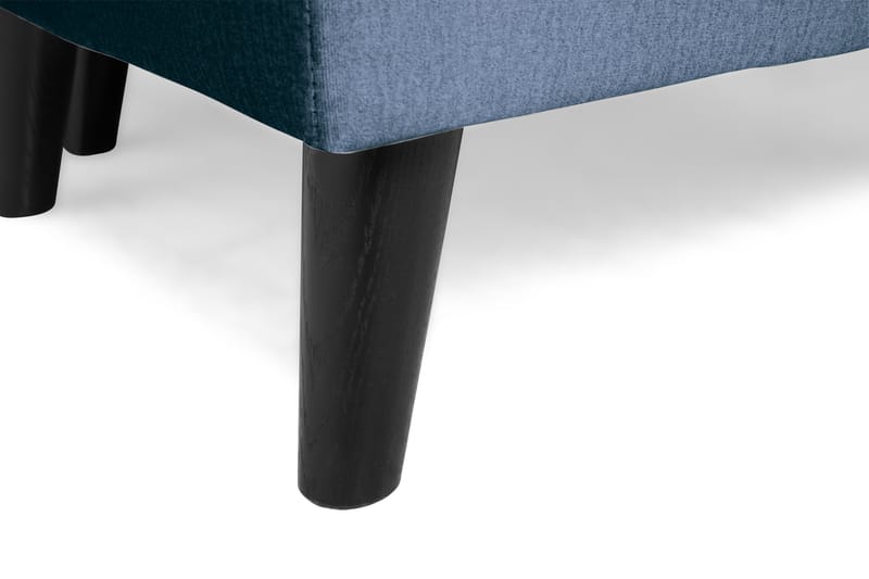Monroe 6-sits Högervänd U-formad Large Soffa med Divan och Schäslong i Sammet - Blå - Möbler - Vardagsrum - Soffor - U-soffor