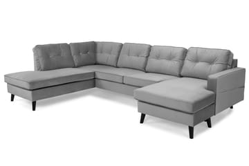 Monroe U-soffa med Divan Höger Sammet - Möbler - Vardagsrum - Soffor - U-soffor