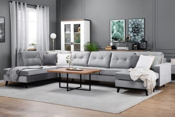 Monroe U-soffa med Divan Höger Sammet - Möbler - Vardagsrum - Soffor - U-soffor