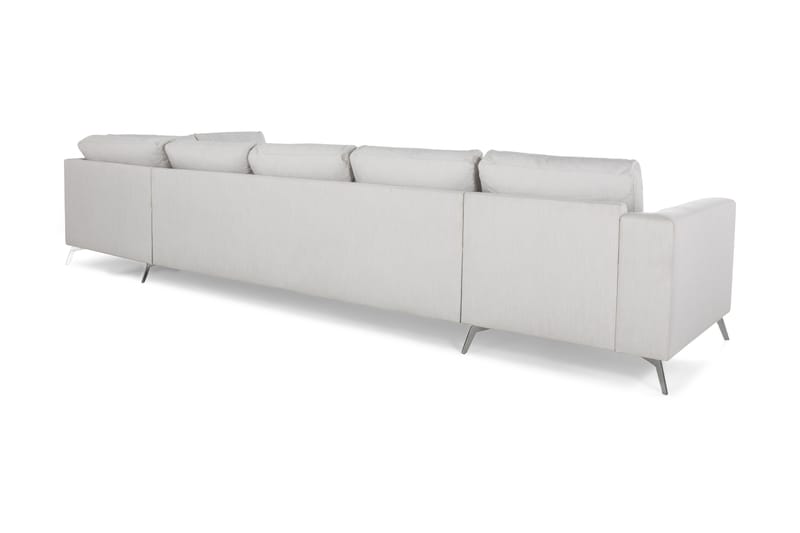 NASHVILLE LYX U-soffa med Schäslong Höger Linnebeige - Möbler - Vardagsrum - Soffor - U-soffor
