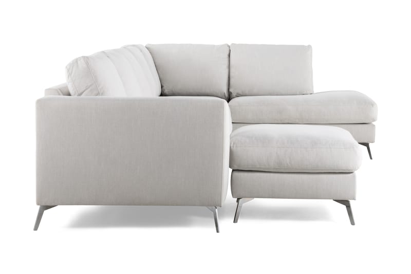 NASHVILLE LYX U-soffa med Schäslong Höger Linnebeige - Möbler - Vardagsrum - Soffor - U-soffor