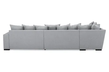 Nebraska U-soffa Divan Höger Kuvertkuddar - Ljusgrå - Möbler - Vardagsrum - Soffor - U-soffor