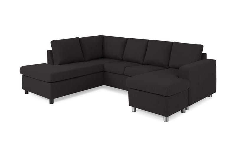 NEW YORK U-soffa Large Divan Höger Antracit - Möbler - Vardagsrum - Soffor - U-soffor