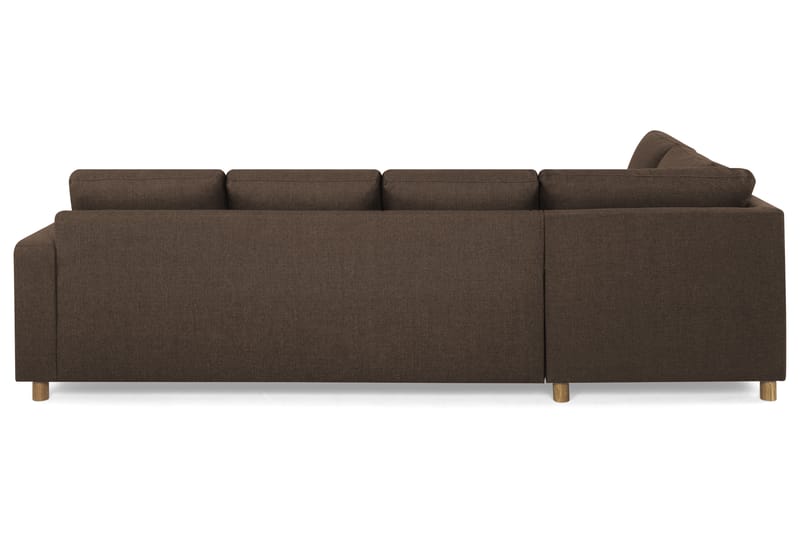 NEW YORK U-soffa Large Divan Höger Brun - U-soffor