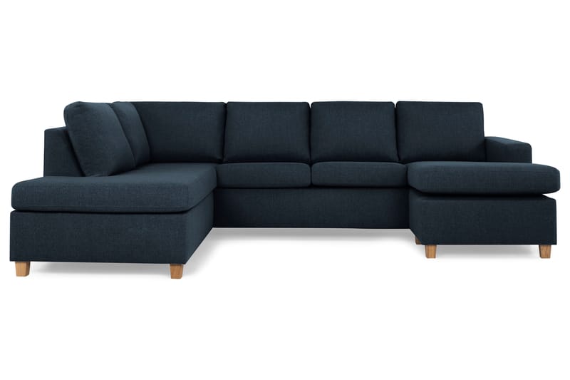 NEW YORK U-soffa Large Divan Höger Mörkblå - Möbler - Vardagsrum - Soffor - U-soffor