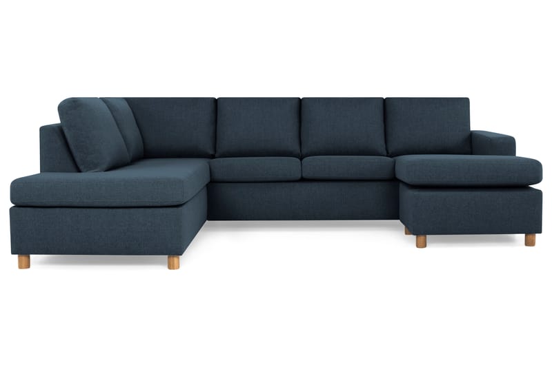 NEW YORK U-soffa Large Divan Höger Mörkblå - U-soffor